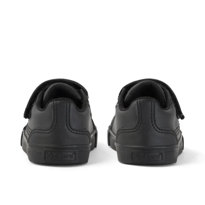 Tovni Trip en cuir synthétique noir, unisexe pour tout-petits Tovni Trip en cuir synthétique noir, unisexe pour tout-petits