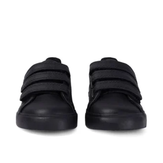 Tovni Trip en simili cuir noir unisexe pour bébé