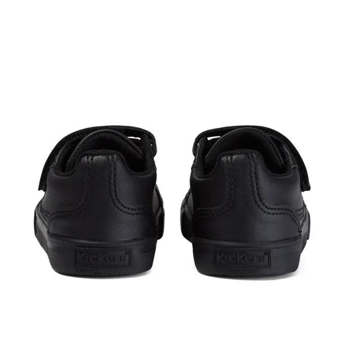 Tovni Trip en simili cuir noir unisexe pour bébé