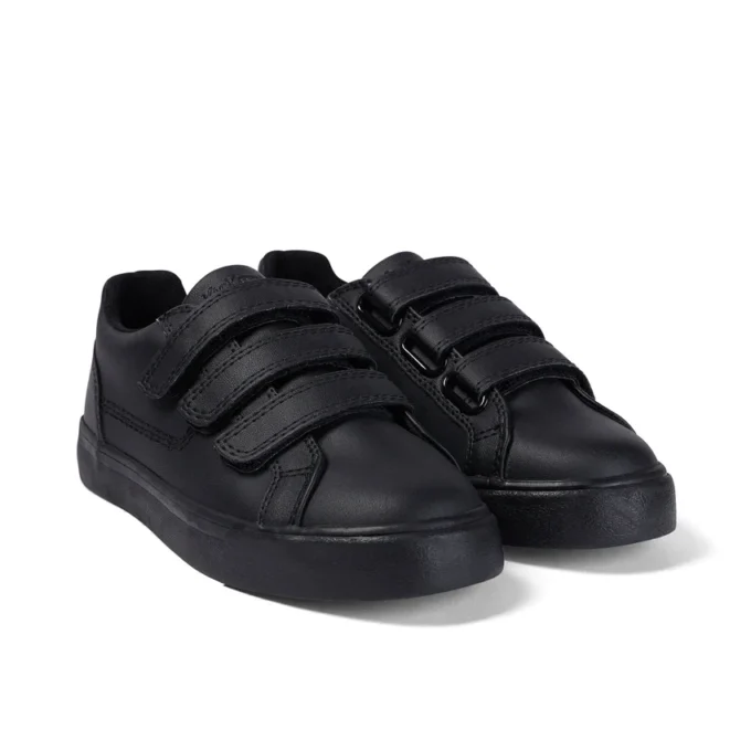Tovni Trip Junior Unisexe en simili cuir noir
