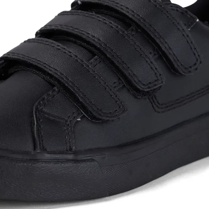 Tovni Trip Junior Unisexe en simili cuir noir