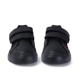 Tovni Twin en cuir noir, unisexe junior