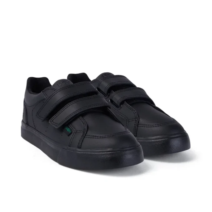Tovni Twin en cuir noir, unisexe junior Tovni Twin en cuir noir, unisexe junior