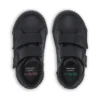 Tovni Twin Flex en cuir noir pour garçons en bas âge
